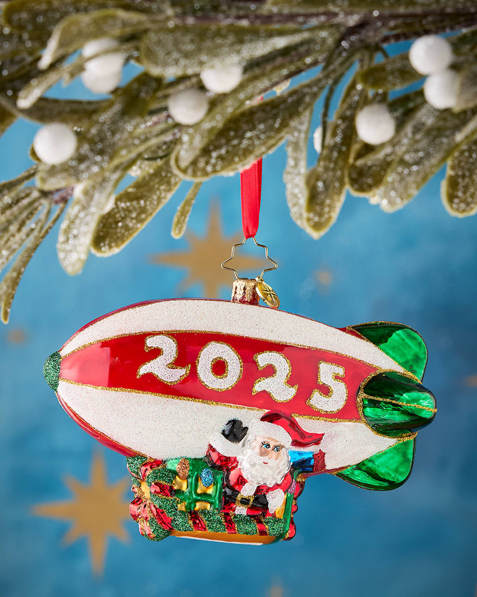 2025 Flying Over the Years Christmas Ornament